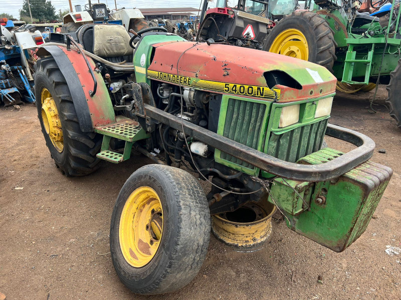 John Deere 5400N Tractor Stripping for spares